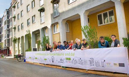 Mobil fasor, klimatizált utca az osztrák fővárosban