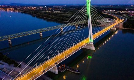 Új Duna-híd Komáromban